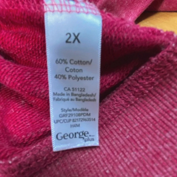 George XL Cozy Hooded Sweater - Picture 7 of 7